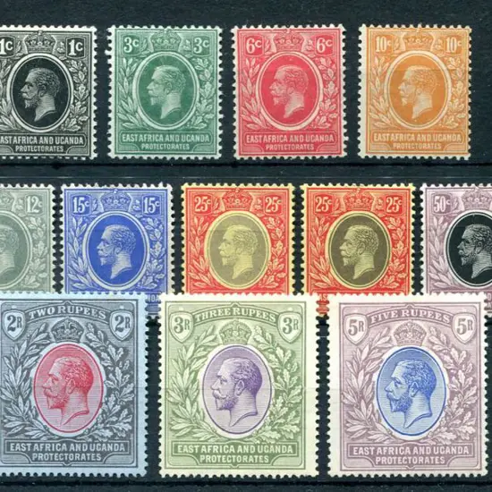 Kenya, Uganda & Tanganyika (British East Africa) ...