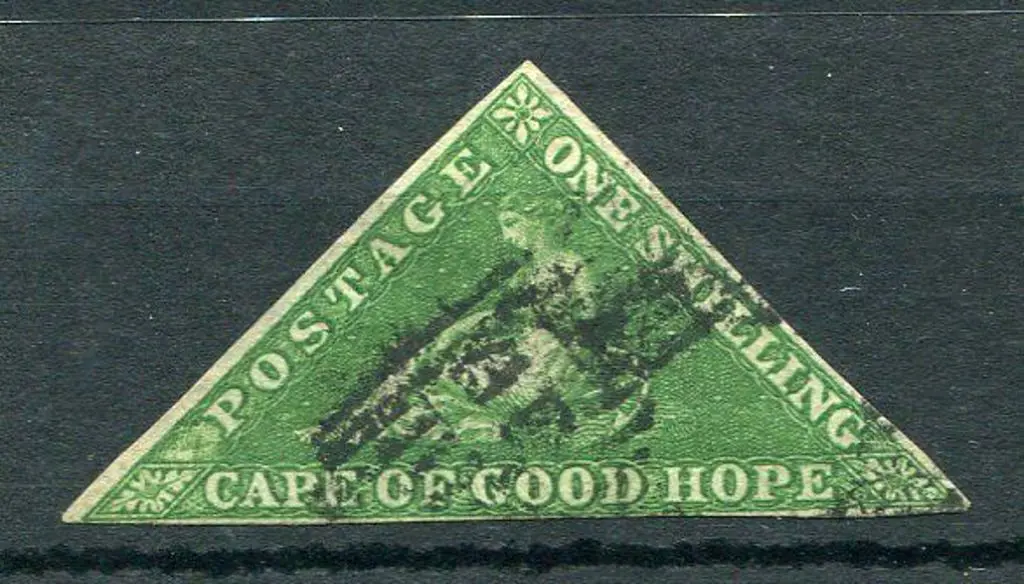 South Africa - Cape of Good Hope 1855 1/- bright ... Image 1++