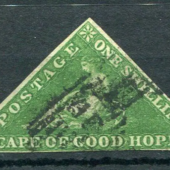 South Africa - Cape of Good Hope 1855 1/- bright ...