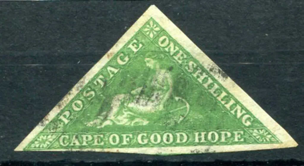 South Africa - Cape of Good Hope 1855 1/- bright ... Image 1++