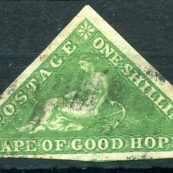 South Africa - Cape of Good Hope 1855 1/- bright ...