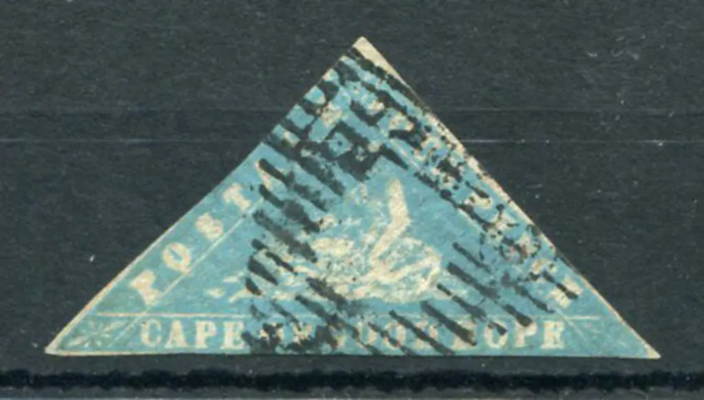 South Africa - Cape of Good Hope 1861 4d pale ... Image 1++
