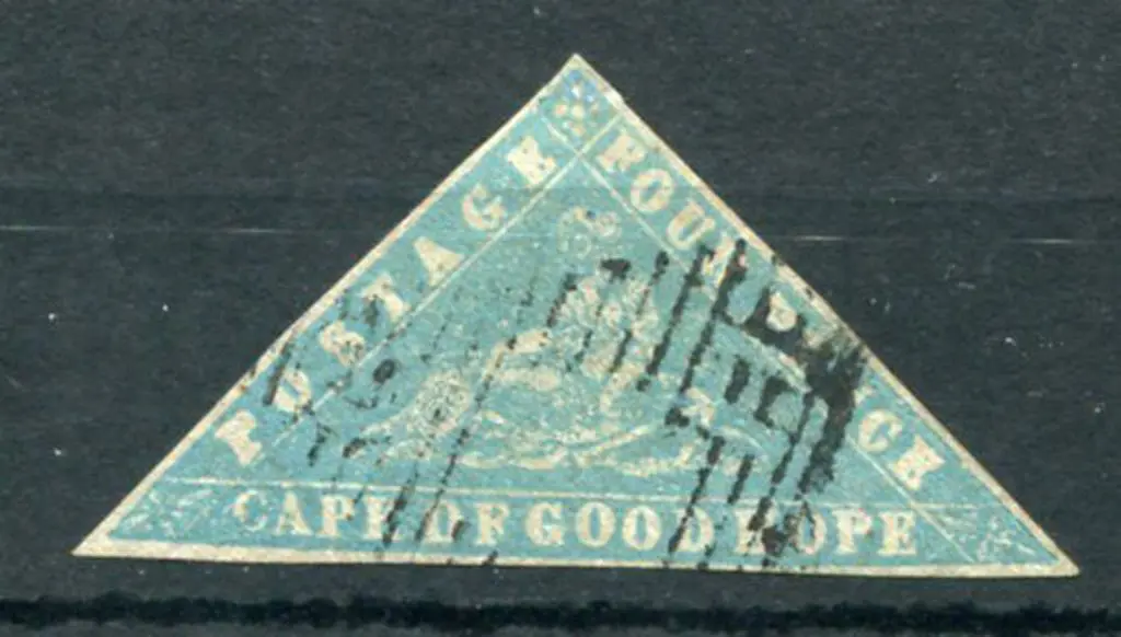 South Africa - Cape of Good Hope 1861 4d pale ... Image 1++