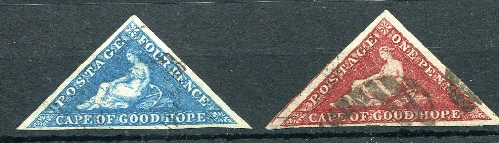 South Africa - Cape of Good Hope 1863/64 1d deep ... Image 1++
