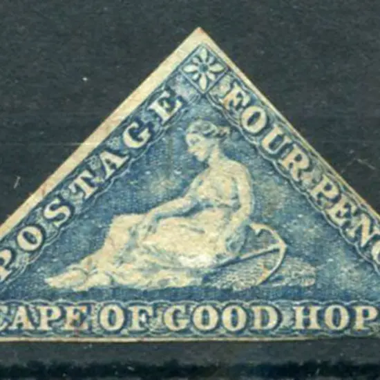 South Africa - Cape of Good Hope 1863/64 4d steel ...