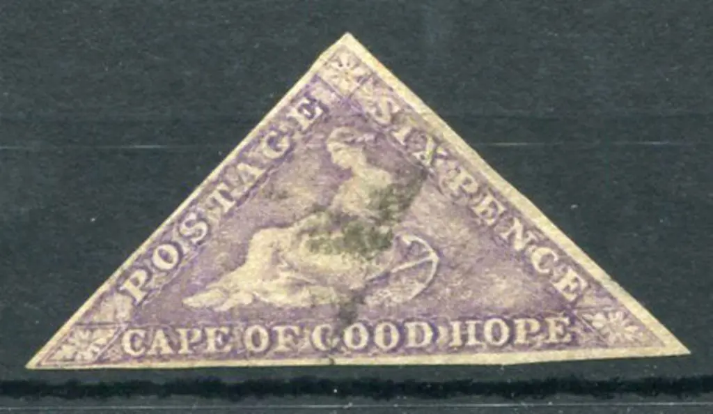 South Africa - Cape of Good Hope 1863/64 6d bright ... Image 1++