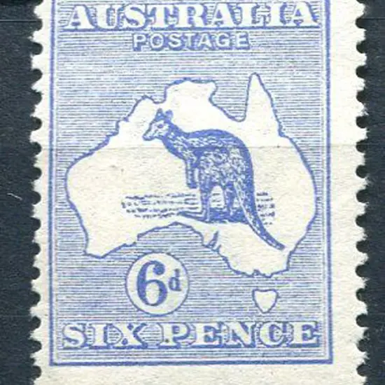 6d ultramarine. MVLH, centred top left. ACSC 17, ...