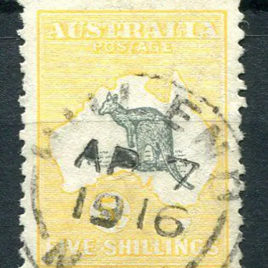 5/- deep grey & chrome with "shading breaks in ...