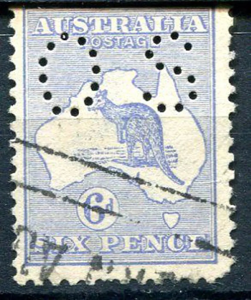 6d ultramarine Die II with inverted wmk & perfined ... Image 1++