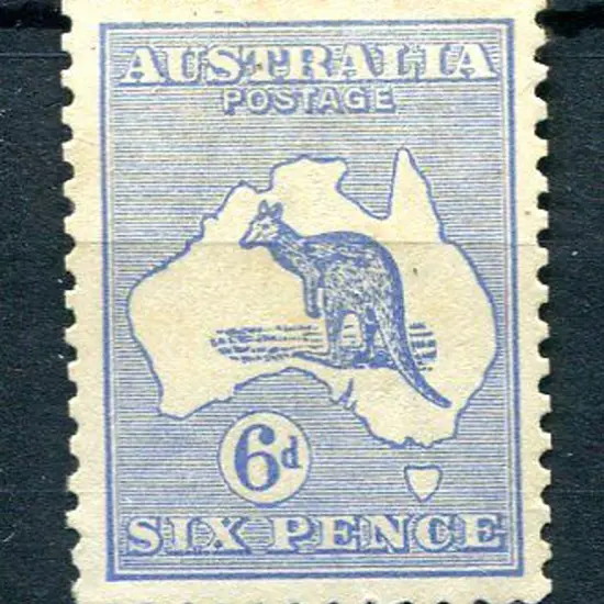 6d pale ultramarine Die IIB. MLH well centred. ...