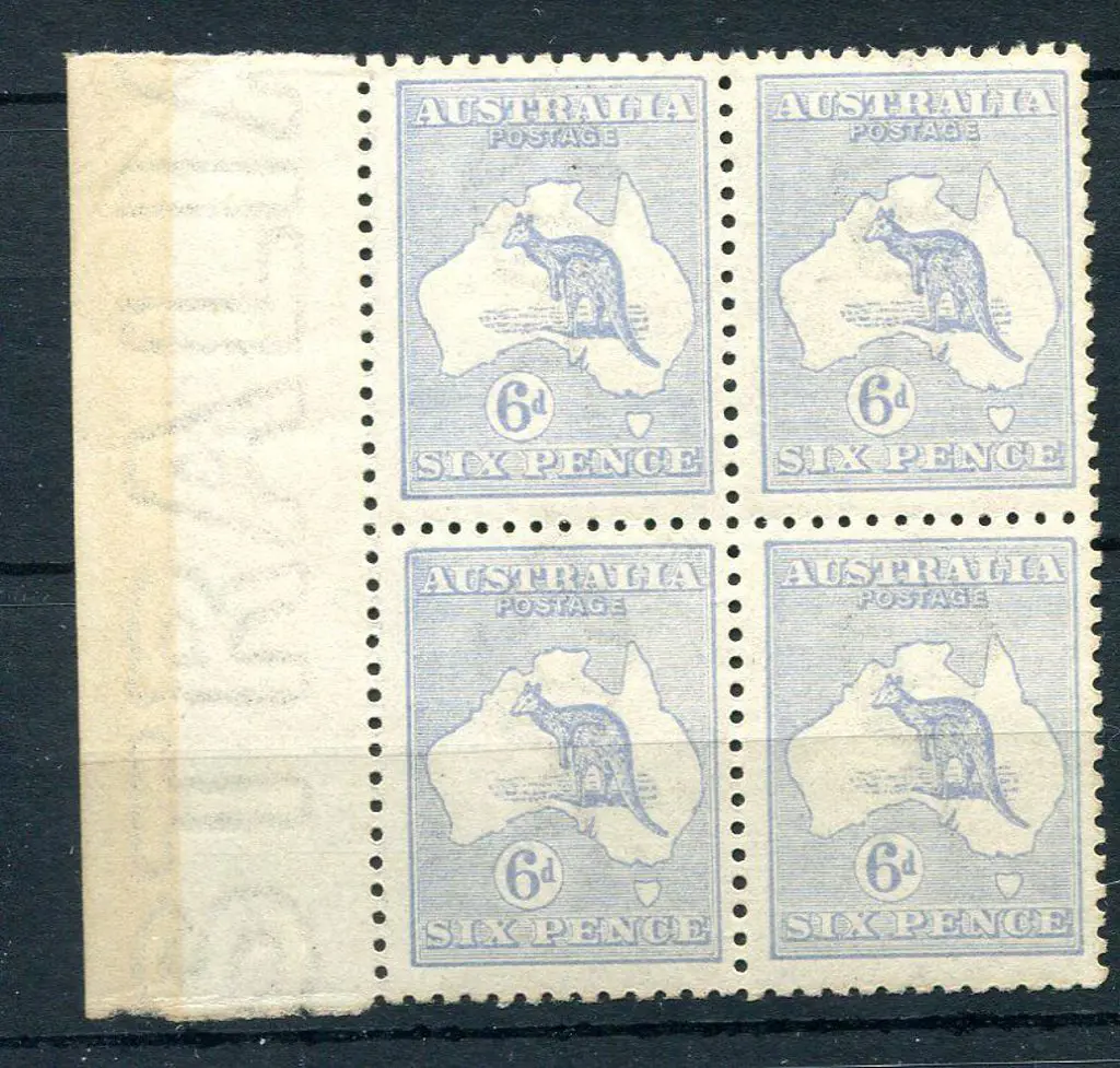 6d pale ultramarine, Die IIB in left marginal ... Image 1++