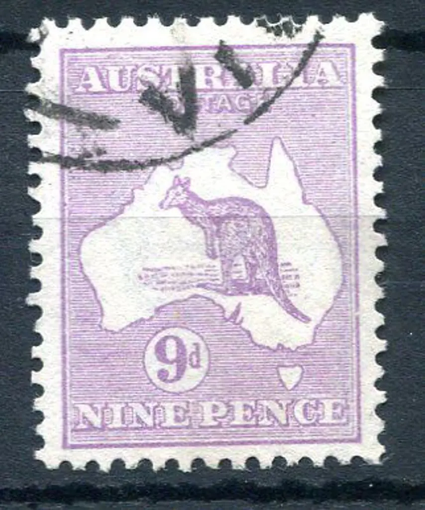 9d pale violet Die IIB with "break in right frame ... Image 1++