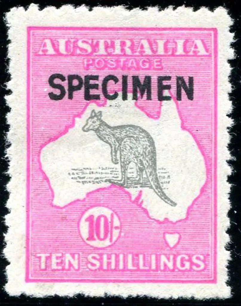 £1 grey ovptd "SPECIMEN" type C, sub-type 1 with ... Image 1++