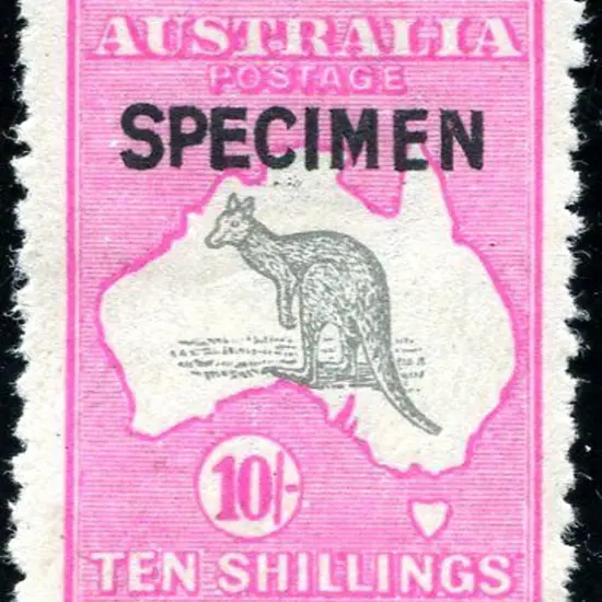 £1 grey ovptd "SPECIMEN" type C, sub-type 1 with ...