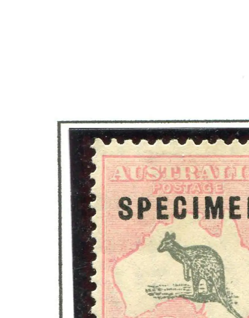 1929/30 Small Multiple Watermark 10/- grey & pink ... Image 1++