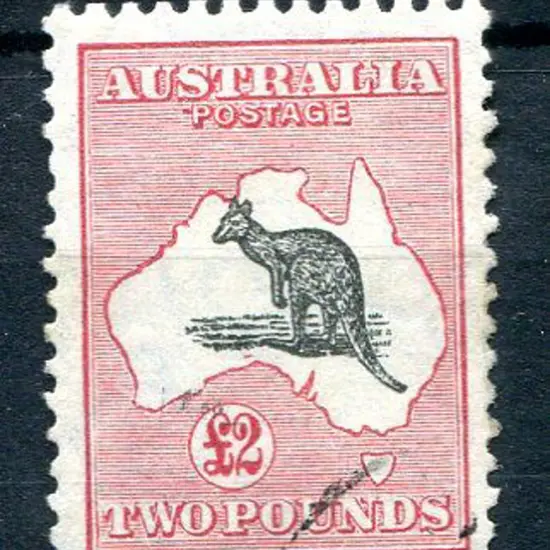 1929/30 Small Multiple Watermark £2 grey & ...