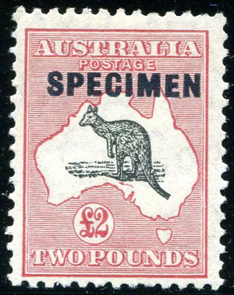 1931-47 CofA £2 grey black & rose crimson ovptd ... Image 1++