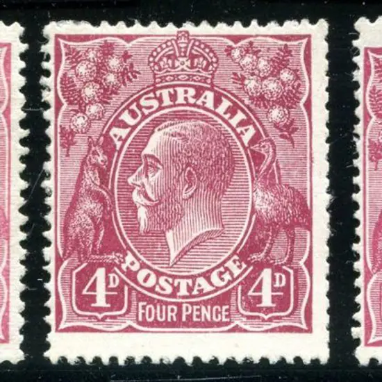 1920 (31st Dec) 4d Colour Trials or Plate Proofs ...