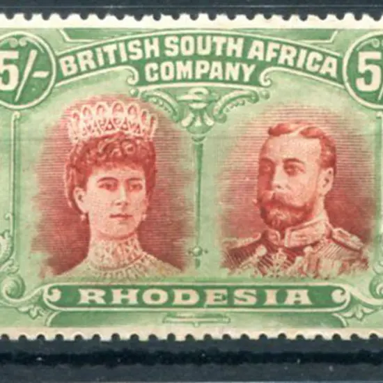 1914-20 Single watermark 1½d green with "White ...