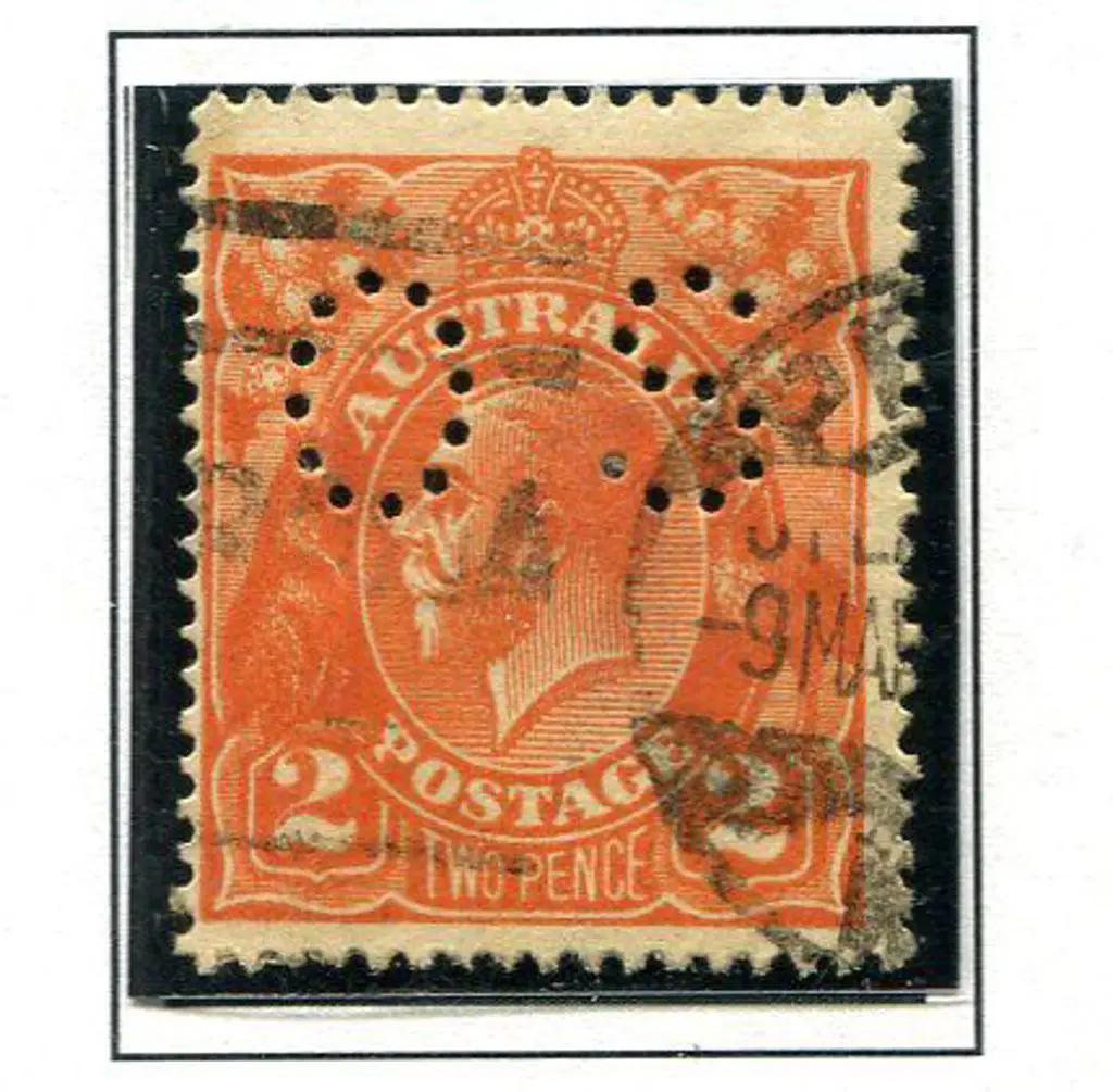 1914-20 Single watermark 2d intense yellow-orange ... Image 1++