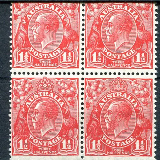 1926-30 Small Multiple Watermark Perf 13½x12½ 1½d ...
