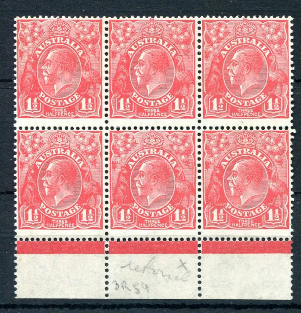 1926-30 Small Multiple Watermark Perf 13½x12½ 1½d ... Image 1++
