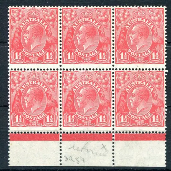 1926-30 Small Multiple Watermark Perf 13½x12½ 1½d ...