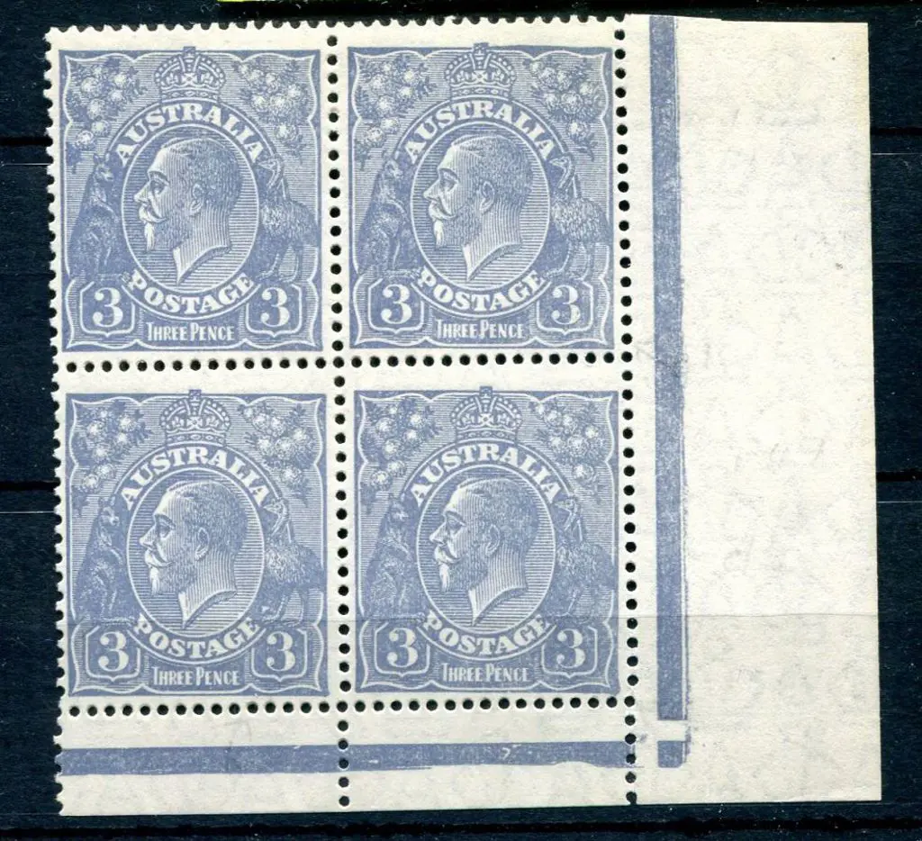 1926-30 Small Multiple Watermark Perf 13½x12½ 3d ... Image 1++