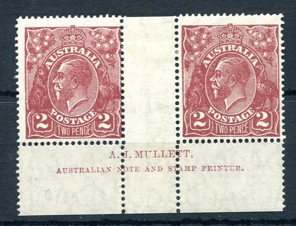 1926-30 Small Multiple Watermark Perf 13½x12½ 2d ... Image 1++