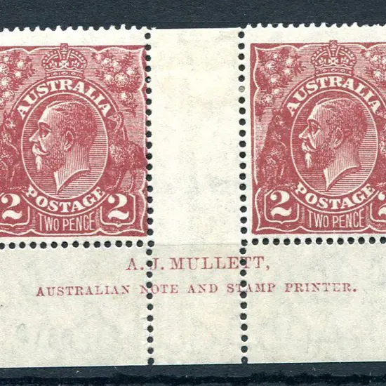 1926-30 Small Multiple Watermark Perf 13½x12½ 2d ...