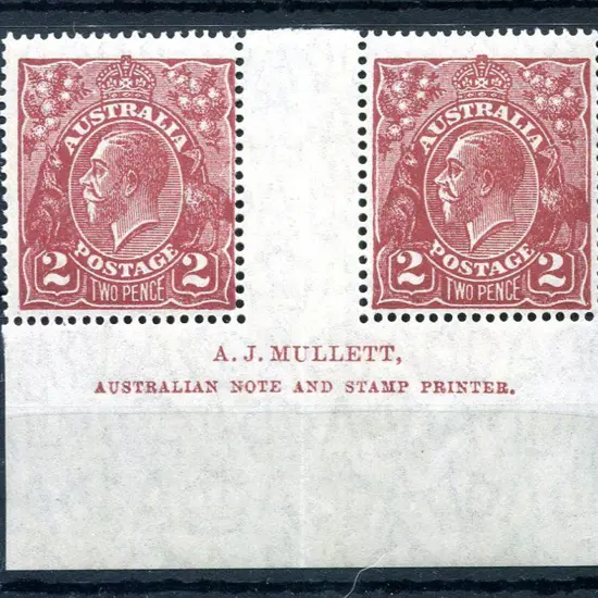 1926-30 Small Multiple Watermark Perf 13½x12½ 2d ...