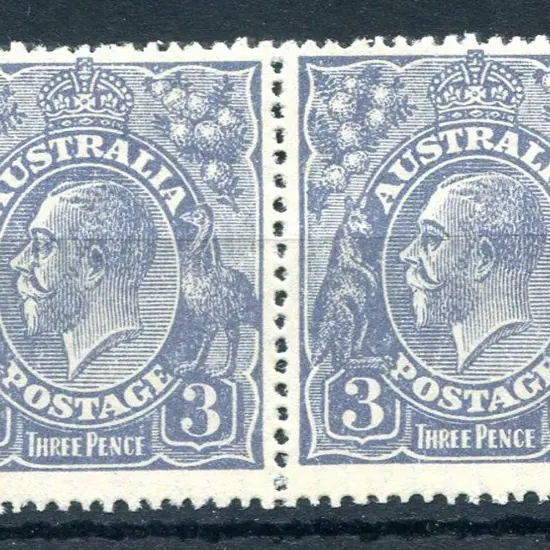 1926-30 Small Multiple Watermark Perf 13½x12½ 3d ...