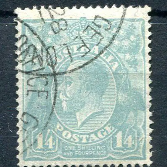 1926-30 Small Multiple Watermark Perf 13½x12½ 1/4d ...