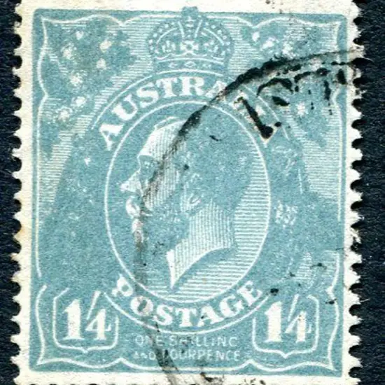 1926-30 Small Multiple Watermark Perf 13½x12½ 1/4d ...