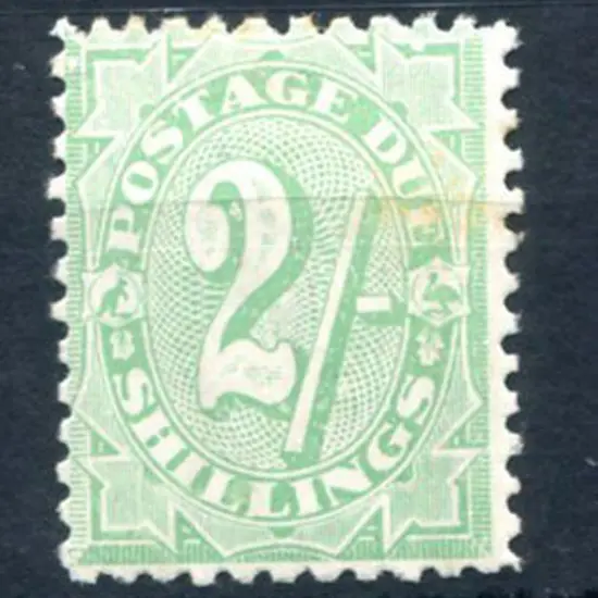 1908/09 2/- dull green Postage Due perf 11. Hardly ...