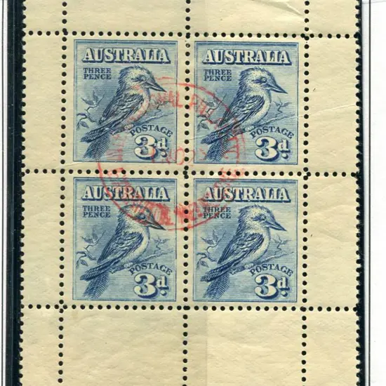 1928 Kookaburra Exhibition Miniature Sheet. CTO ...