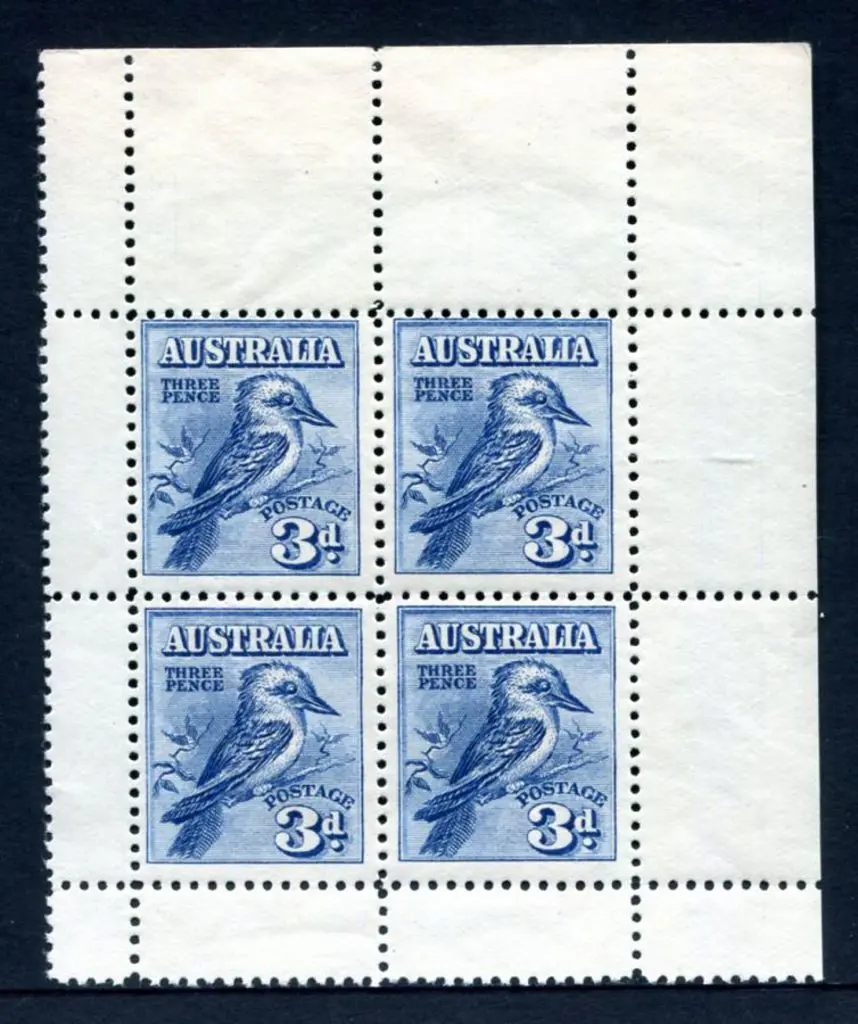 1928 Kookaburra Exhibition Miniature Sheet from ... Image 1++