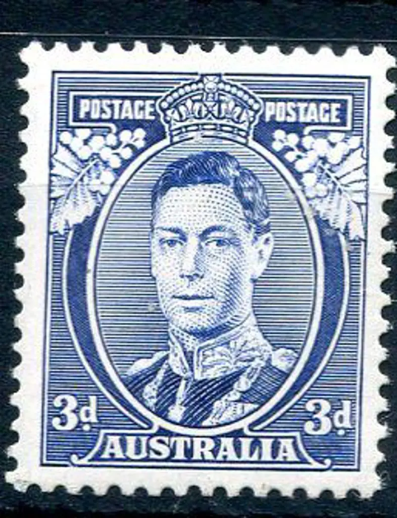 1937/49 3d blue Die I "white wattles". Fine MUH. ... Image 1++