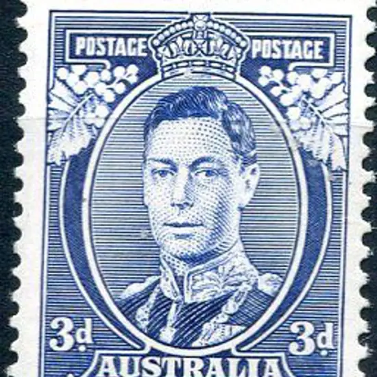 1937/49 3d blue Die I "white wattles". Fine MUH. ...