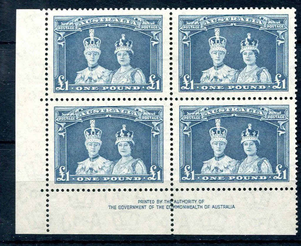 1937/49 £1 Robes on thick paper in By Authority….. ... Image 1++