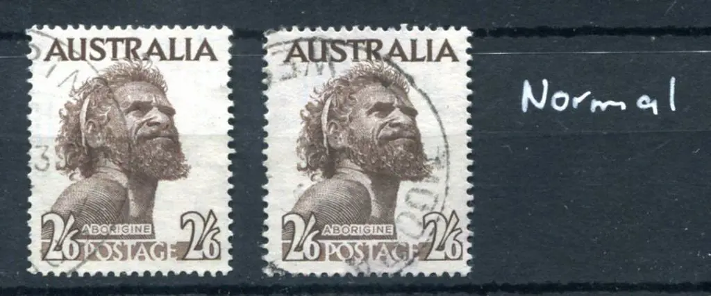 1952/65 2/6d aboriginal with wmk sideways inverted ... Image 1++