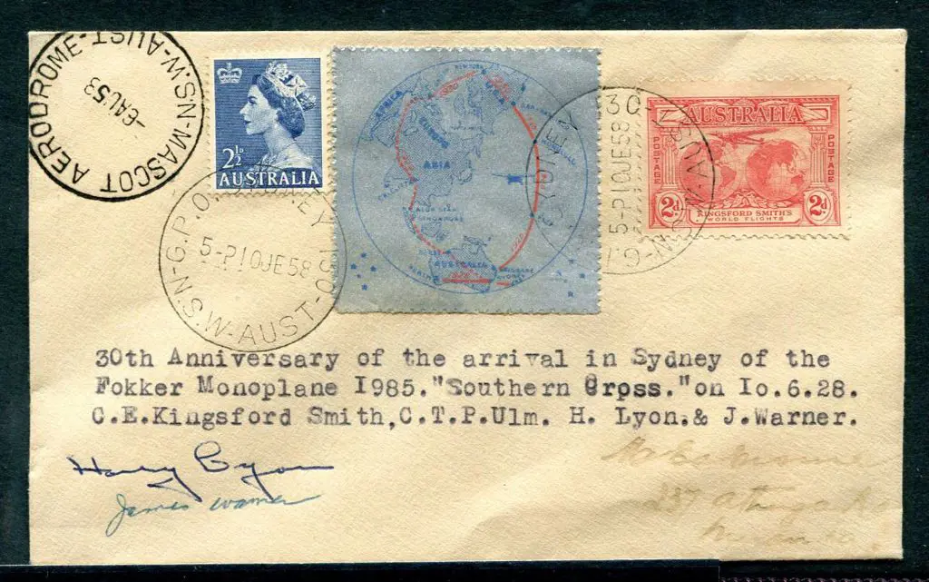 1958 (10th June) "30th Anniversary of the arrival ... Image 1++
