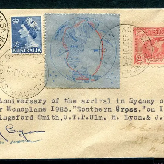 1958 (10th June) "30th Anniversary of the arrival ...