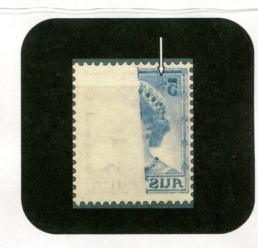 1959 5d deep blue QEII left selvedge pair with ... Image 1++