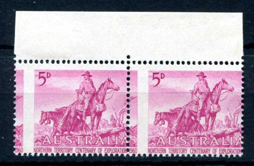 1960 5d Northern Territory Exploration top ... Image 1++