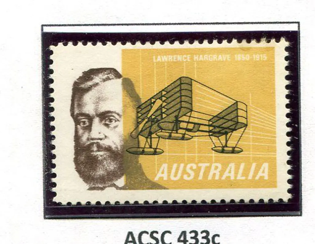 1965 5d Hargrave with purple omitted resulting in ... Image 1++