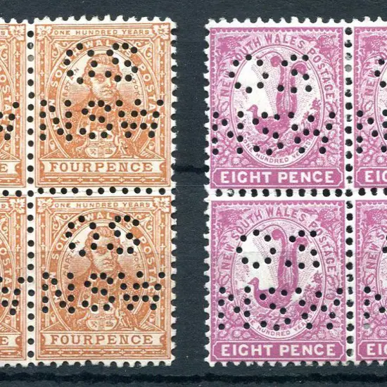 1902/03 4d orange-brown, CR/NSW wmk, perf. 11 x 12 ...
