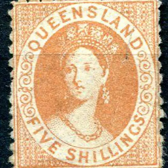 1880 5/- yellow-ochre litho. MNG. SG 124, Cat. ...