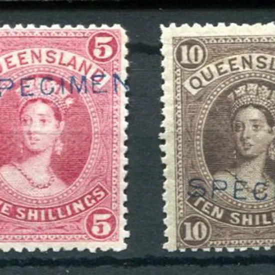 1882/95 2/6d, 5/-, 10/- & £1 on thin paper, wmk ...