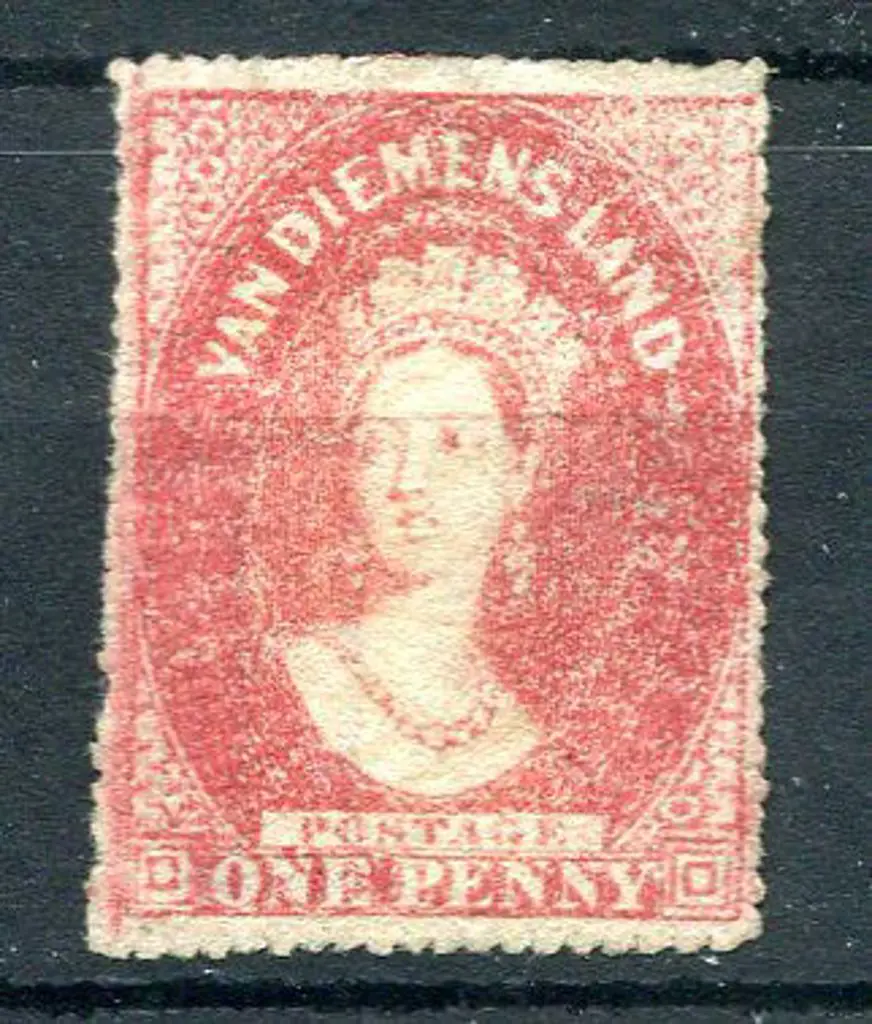 1865/71 1d carmine, serrated perf 19. MNG & ... Image 1++